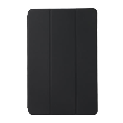 For Xiaomi Pad 5 / Pad 5 Pro Solid Color Magnetic Horizontal Flip Leather Case with Holder(Black) - Xiaomi Accessories by buy2fix | Online Shopping UK | buy2fix