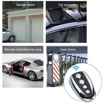 K18 Universal U-shaped Copy Electric Rolling Shutter Door Gate Garage Remote Controller, Frequency:433MHZ - Consumer Electronics by buy2fix | Online Shopping UK | buy2fix