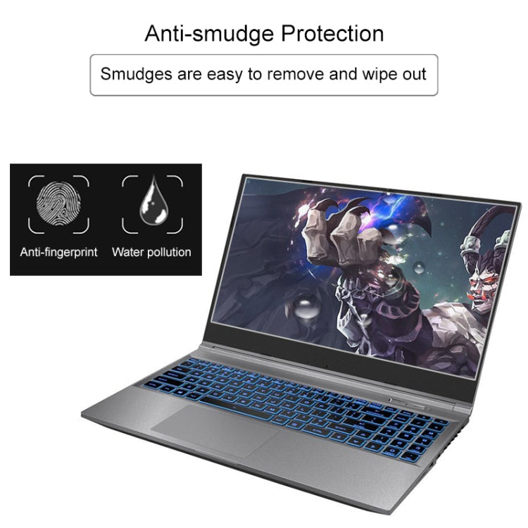 Laptop Screen HD Tempered Glass Protective Film For MECHREVO Umi Pro II 15.6 inch - Computer & Networking by buy2fix | Online Shopping UK | buy2fix