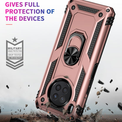 For Huawei nova 8i Shockproof TPU + PC Phone Case with 360 Degree Rotating Holder(Rose Gold) - Mobile Accessories by buy2fix | Online Shopping UK | buy2fix
