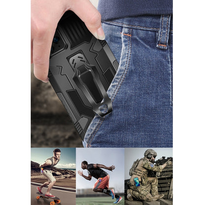 For Xiaomi Redmi Note 11 5G Armor Warrior PC + TPU Phone Case(Grey) - Xiaomi Cases by buy2fix | Online Shopping UK | buy2fix