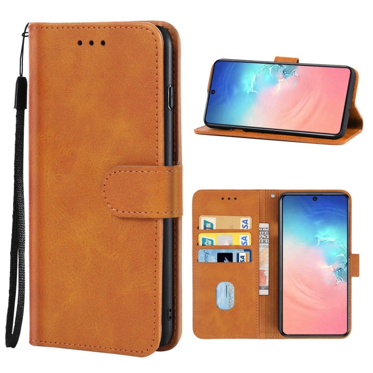 Leather Phone Case For Samsung Galaxy S20 FE 5G / S20 Lite / S20 Fan Edition / S20 FE 4G / S20 FE 2022(Brown) - Galaxy S20 FE Cases by buy2fix | Online Shopping UK | buy2fix