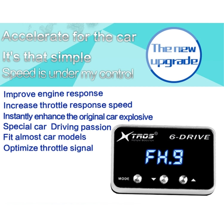 For Honda City 2015-2020 TROS TS-6Drive Potent Booster Electronic Throttle Controller - In Car by TROS | Online Shopping UK | buy2fix