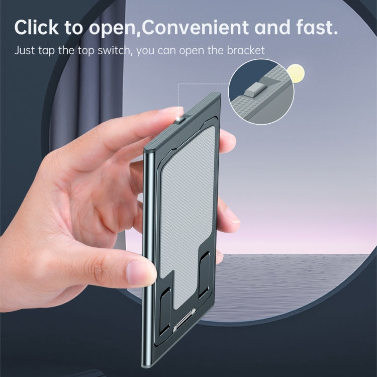 R-JUST HZ16 Slim Phone Desktop Holder(Rose Gold) - Desktop Holder by R-JUST | Online Shopping UK | buy2fix