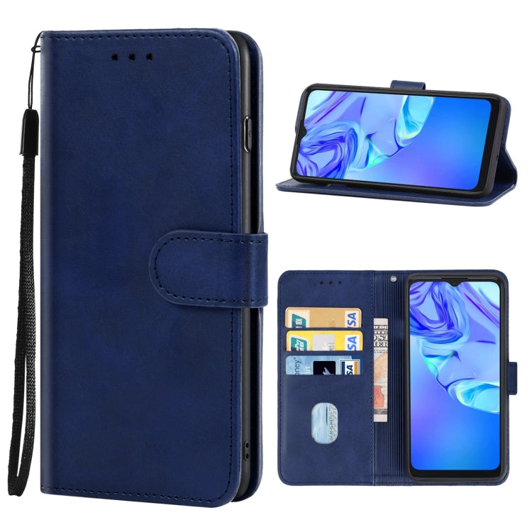 Leather Phone Case For TCL 305 / 30 SE / 306 & Sharp Aquos V6 / V6 Plus(Blue) - More Brand by buy2fix | Online Shopping UK | buy2fix