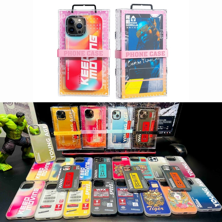 For iPhone 13 Pro Max WK WPC-015 Gorillas Series Cool PC + TPU Phone Case (WGC-016) - iPhone 13 Pro Max Cases by WK | Online Shopping UK | buy2fix