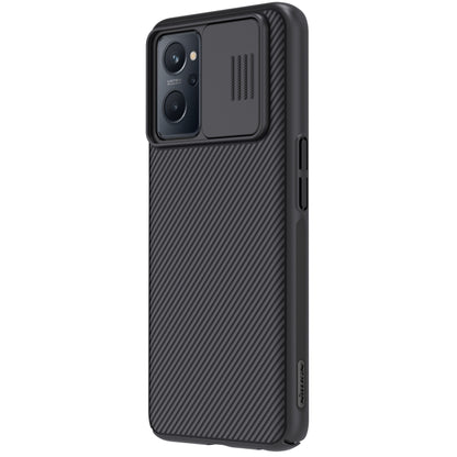 For OPPO Realme 9i NILLKIN Black Mirror Series Camshield PC Phone Case(Black) - Realme Cases by NILLKIN | Online Shopping UK | buy2fix