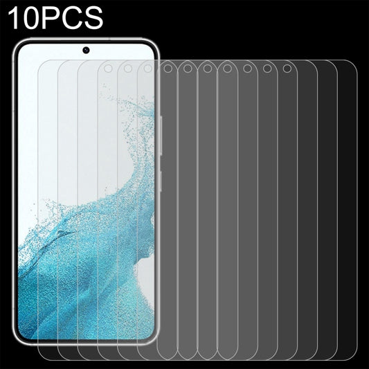 For Samsung Galaxy S22 5G 10pcs 0.26mm 9H 2.5D Tempered Glass Film, Fingerprint Unlocking Is Not Supported - Galaxy S22 5G Tempered Glass by buy2fix | Online Shopping UK | buy2fix