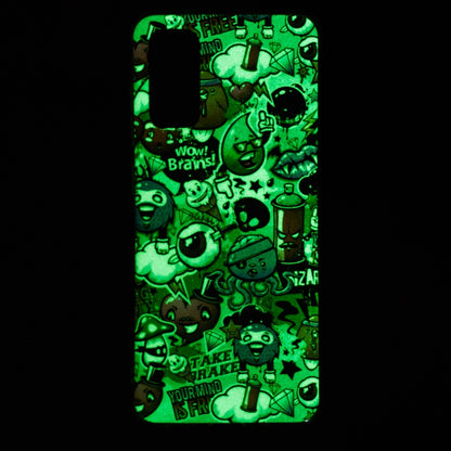 For Samsung Galaxy A33 5G Luminous TPU Protective Phone Case(Graffiti) - Samsung Accessories by buy2fix | Online Shopping UK | buy2fix