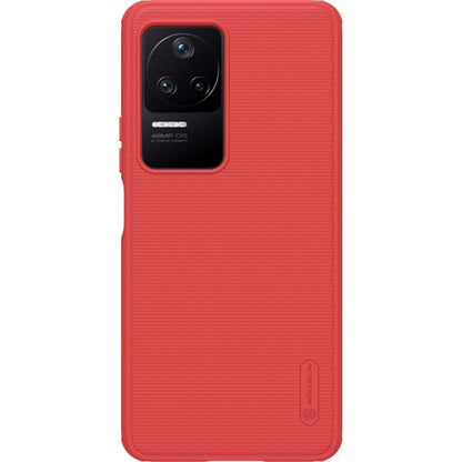 For Xiaomi Redmi K50 / K50 Pro NILLKIN Frosted Shield Pro PC + TPU Phone Case(Red) - Xiaomi Cases by NILLKIN | Online Shopping UK | buy2fix