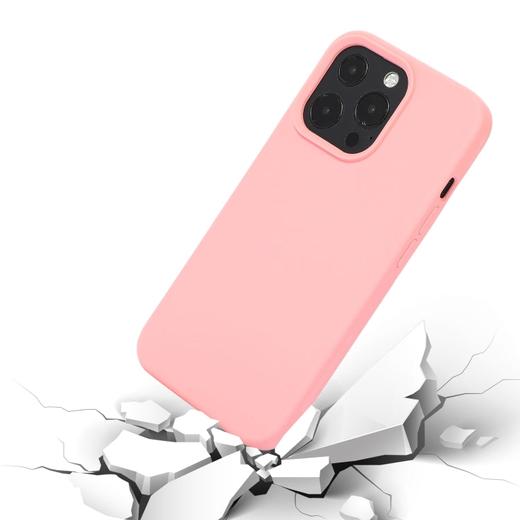 For iPhone 14 Liquid Silicone Phone Case (Lavender Grey) - iPhone 14 Cases by buy2fix | Online Shopping UK | buy2fix