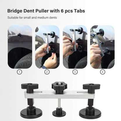 D3 96 in 1 Car Paintless Dent Dings Repair Lifter Tools Kit, Plug Type:US Plug - In Car by buy2fix | Online Shopping UK | buy2fix