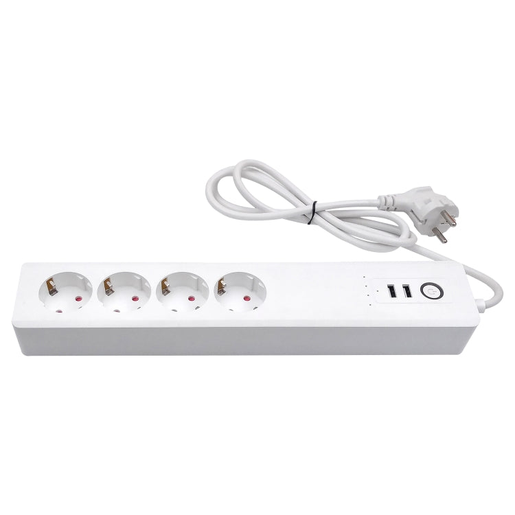 WiFi 16A SM-SO306-E 4 Holes + 2 USB Multi-purpose Smart Power Strip, EU Plug - Consumer Electronics by buy2fix | Online Shopping UK | buy2fix