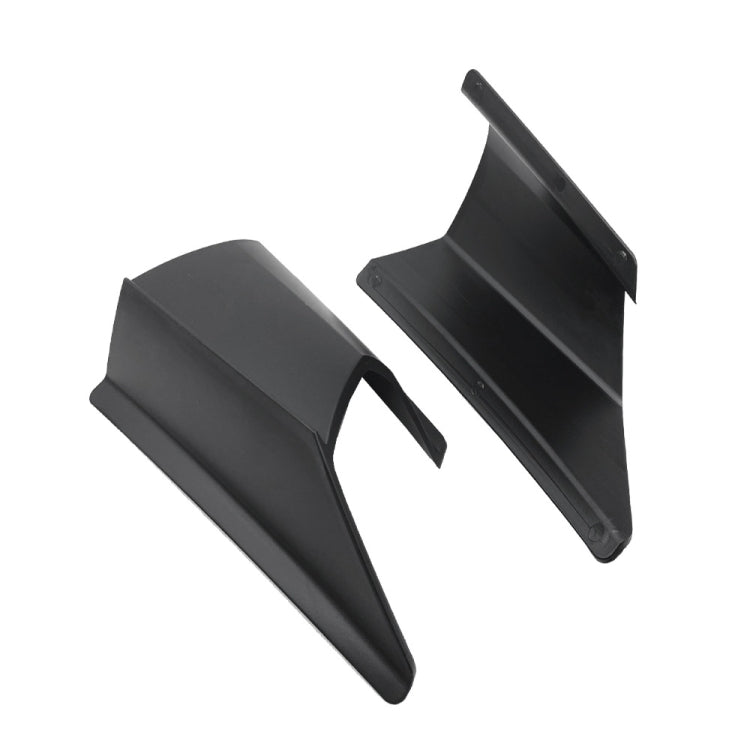 Motorcycle Winglet Aerodynamic Wing Kit Spoiler for Honda ADV150 2019-2020(Black) - In Car by buy2fix | Online Shopping UK | buy2fix