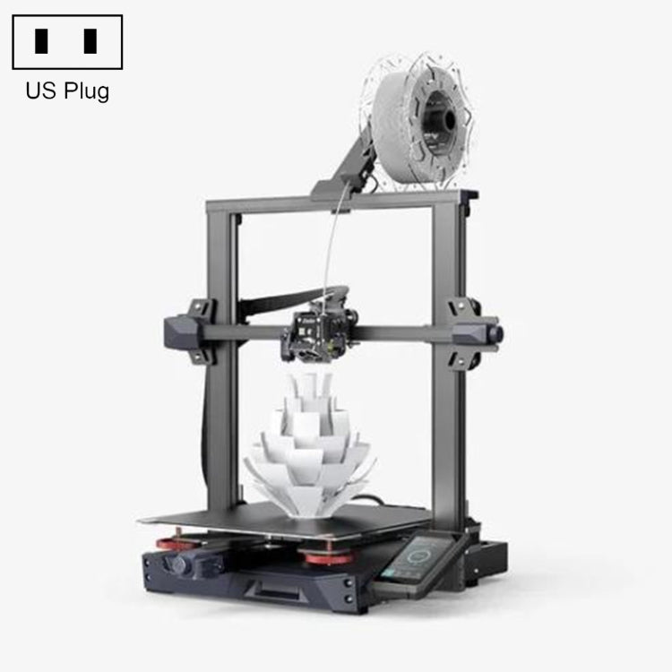 Creality Ender-3 S1 Plus Full-metal Dual-gear Larger-size 3D Printer US Plug - 3D Printer by Creality | Online Shopping UK | buy2fix