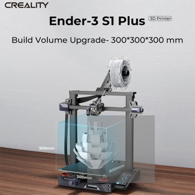 Creality Ender-3 S1 Plus Full-metal Dual-gear Larger-size 3D Printer US Plug - 3D Printer by Creality | Online Shopping UK | buy2fix