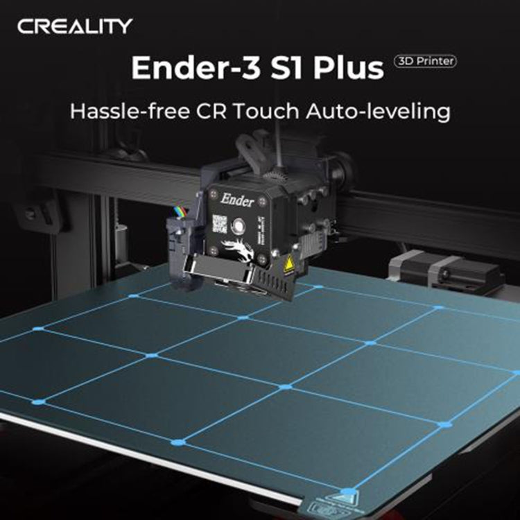 Creality Ender-3 S1 Plus Full-metal Dual-gear Larger-size 3D Printer US Plug - 3D Printer by Creality | Online Shopping UK | buy2fix