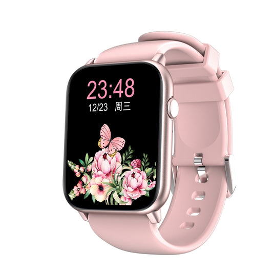 Q28 Pro 1.8 inch Screen Smart Watch, 64Mb+128Mb, Support Heart Rate Monitoring / Bluetooth Calling / Blood Oxygen Monitoring(Rose Gold) - Smart Wear by buy2fix | Online Shopping UK | buy2fix