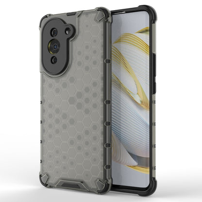 For Huawei nova 10 Pro 4G Shockproof Honeycomb PC + TPU Phone Case(Grey) - Mobile Accessories by buy2fix | Online Shopping UK | buy2fix