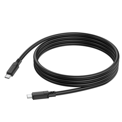 Borofone BX81 Type-C to Type-C Goodway 60W Charging Data Cable, Length:1m(Black) -  by Borofone | Online Shopping UK | buy2fix