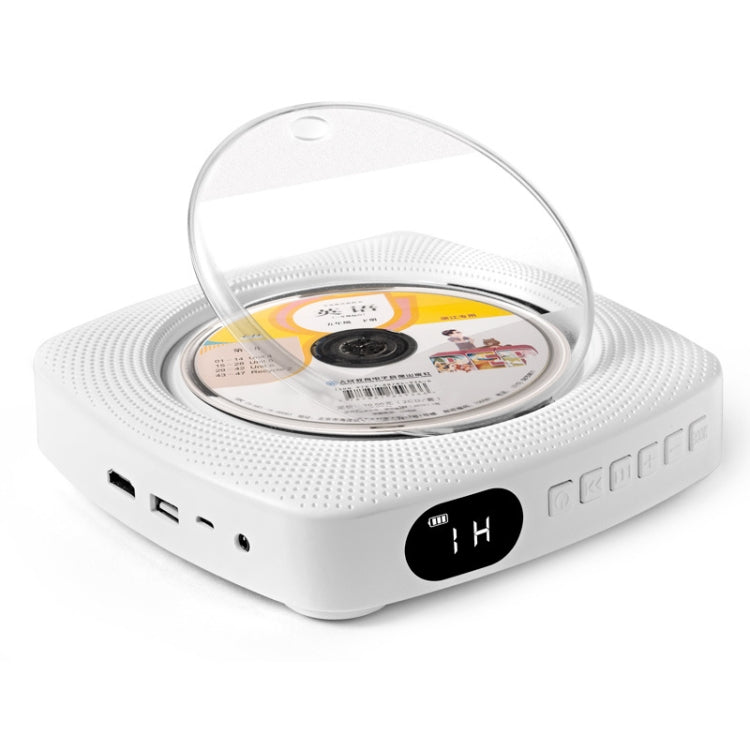 Kecag KC-609 Wall Mounted Home DVD Player Bluetooth CD Player, Specification:CD Version +Not Connected to TV + Charging Version(White) - DVD & LCD Player by Kecag | Online Shopping UK | buy2fix