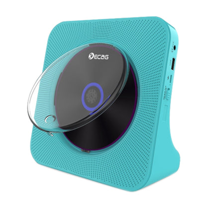 Kecag KC-806 2A Retro Bluetooth Music Disc Album CD Player, Specification:Rechargeable Version(Blue) - DVD & LCD Player by Kecag | Online Shopping UK | buy2fix