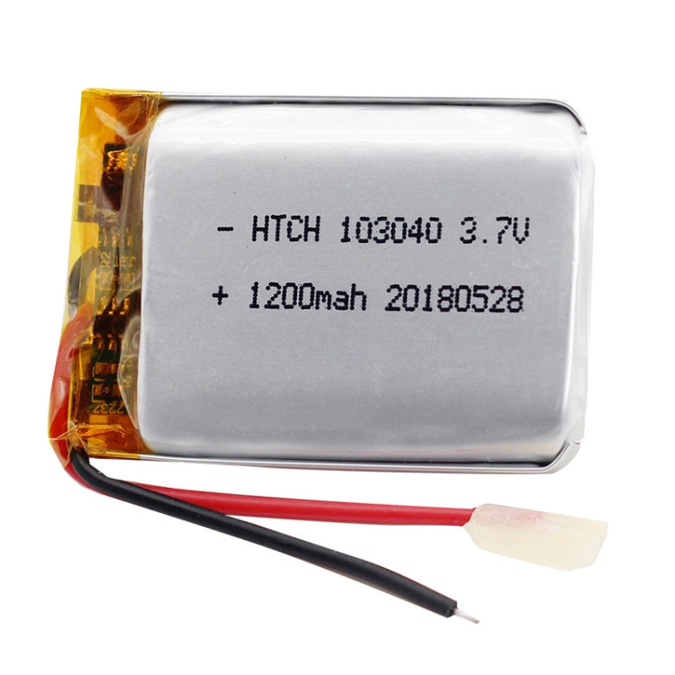 2pcs 103040 1200mAh Li-Polymer Battery Replacement - Others by buy2fix | Online Shopping UK | buy2fix