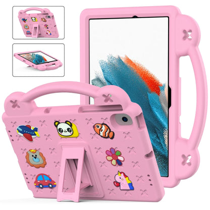 Handle Kickstand Children EVA Shockproof Tablet Case For Samsung Galaxy Tab A8 10.5 2022/2021 / Lenovo Tab M10 Plus 3rd Gen TB125FU 2022 10.6 inch / Huawei MatePad Pro 2021/2019 / Nokia T20 10.36 2021(Pink) - Samsung Accessories by buy2fix | Online Shopping UK | buy2fix