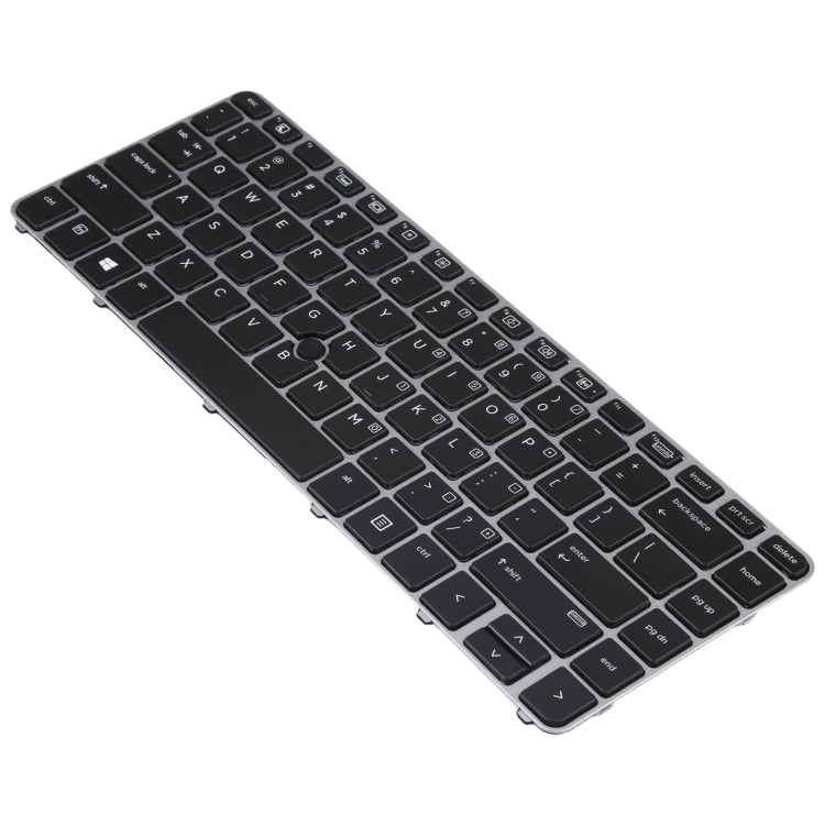 For HP EliteBook 840 G3 US Version Keyboard with Backlight and Pointing(Silver) - Computer & Networking by buy2fix | Online Shopping UK | buy2fix