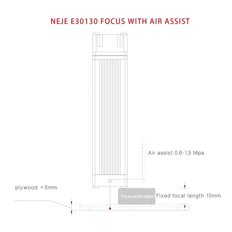 NEJE E30130 5.5W 450nm Laser Engraver Module Kits - Consumer Electronics by NEJE | Online Shopping UK | buy2fix