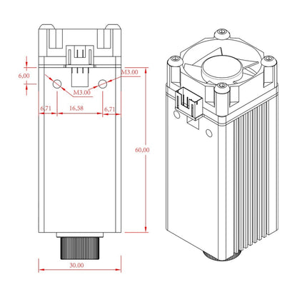 NEJE N30610 2.5W 450nm Laser Engraver Module Kits - DIY Engraving Machines by NEJE | Online Shopping UK | buy2fix