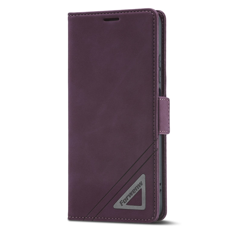 For Xiaomi Poco M4 Pro 4G Forwenw Dual-side Buckle Leather Phone Case(Wine Red) - Xiaomi Cases by Forwenw | Online Shopping UK | buy2fix