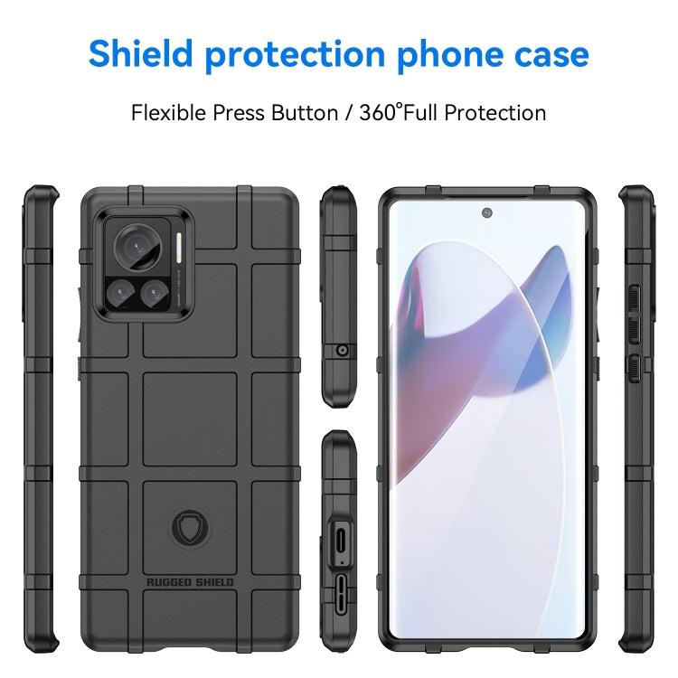 For Motorola Moto X30 Pro/Edge 30 Ultra Full Coverage Shockproof TPU Phone Case(Black) - Motorola Cases by buy2fix | Online Shopping UK | buy2fix