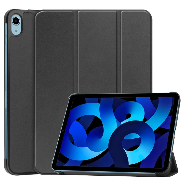 Solid Color Custer Texture Leather Tablet Case For iPad 10th Gen 10.9 2022 / 2025 (Black) - iPad 2025 / 2022 Cases by buy2fix | Online Shopping UK | buy2fix