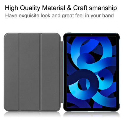 Solid Color Custer Texture Leather Tablet Case For iPad 10th Gen 10.9 2022 / 2025 (Black) - iPad 2025 / 2022 Cases by buy2fix | Online Shopping UK | buy2fix