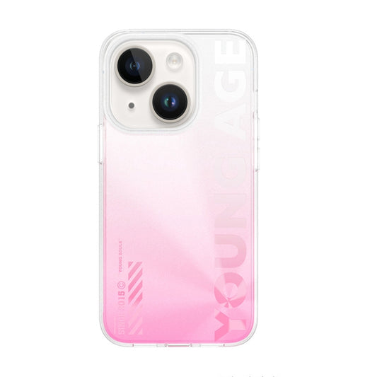 For iPhone 13 WEKOME Gorillas Gradient Colored Phone Case(Pink) - iPhone 13 Cases by WK | Online Shopping UK | buy2fix