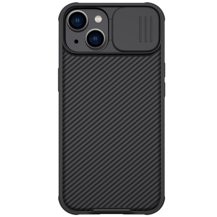 For iPhone 14 Plus  NILLKIN CamShield Pro Protective Phone Case(Black) - iPhone 14 Plus Cases by NILLKIN | Online Shopping UK | buy2fix