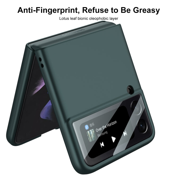 For Samsung Galaxy Z Flip4 GKK Integrated Ultra-thin Full Coverage Phone Case(White) - Galaxy Z Flip4 5G Cases by GKK | Online Shopping UK | buy2fix