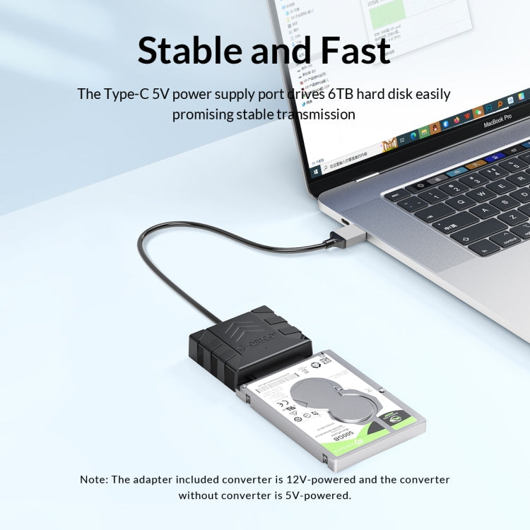 ORICO UTS1 USB 2.0 2.5-inch SATA HDD Adapter with Silcone Case, Cable Length:1m - USB to IDE / SATA by ORICO | Online Shopping UK | buy2fix