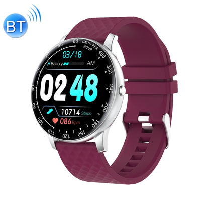 Ochstin 5H30 1.28 Inch HD Round Screen Silicone Strap Smart Sports Watch(Purple) - Smart Wear by OCHSTIN | Online Shopping UK | buy2fix