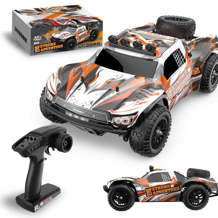 9201E 1:10 Full Scale Remote Control 4WD High Speed Car(Orange) - RC Cars by buy2fix | Online Shopping UK | buy2fix
