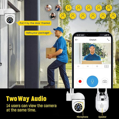 A7 1080P HD Wireless WiFi Smart Surveillance Camera Support Night Vision / Two Way Audio with 32G Memory - Security by buy2fix | Online Shopping UK | buy2fix