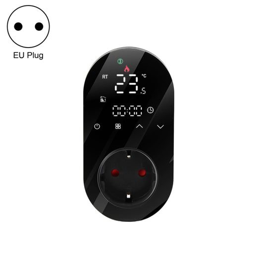 BHT12-EW Plug-in LED Thermostat With WiFi, EU Plug(Black) - Consumer Electronics by buy2fix | Online Shopping UK | buy2fix