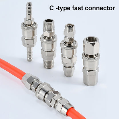 LAIZE PH-20 10pcs C-type Self-lock Air Tube Pneumatic Quick Fitting Connector -  by LAIZE | Online Shopping UK | buy2fix