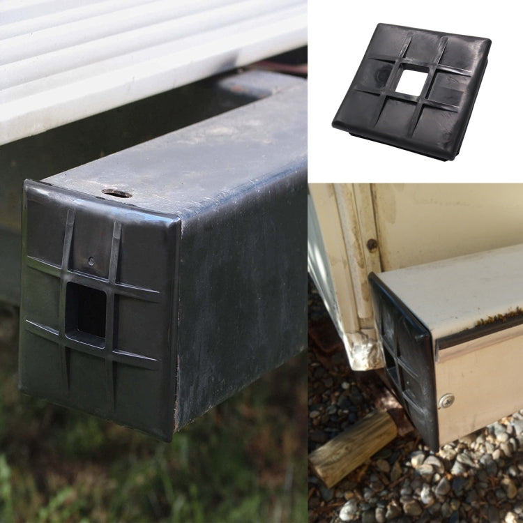 RV 4 inch Square Bumper Cover Caps - In Car by buy2fix | Online Shopping UK | buy2fix