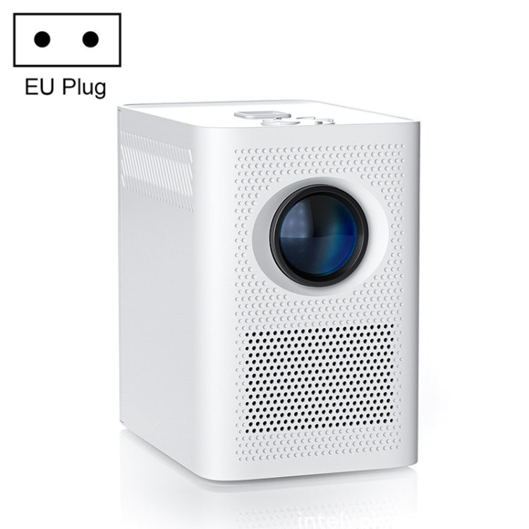 S30 Android System HD Portable WiFi Mobile Projector, Plug Type:EU Plug(White) - Consumer Electronics by buy2fix | Online Shopping UK | buy2fix