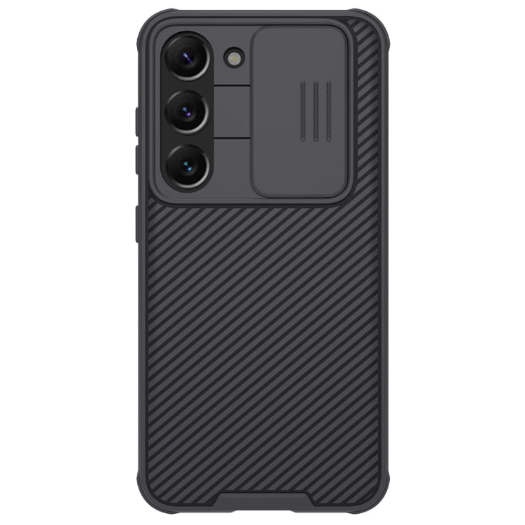 For Samsung Galaxy S23+ 5G NILLKIN Black Mirror Pro Series Camshield Phone Case(Black) - Galaxy S23+ 5G Cases by NILLKIN | Online Shopping UK | buy2fix