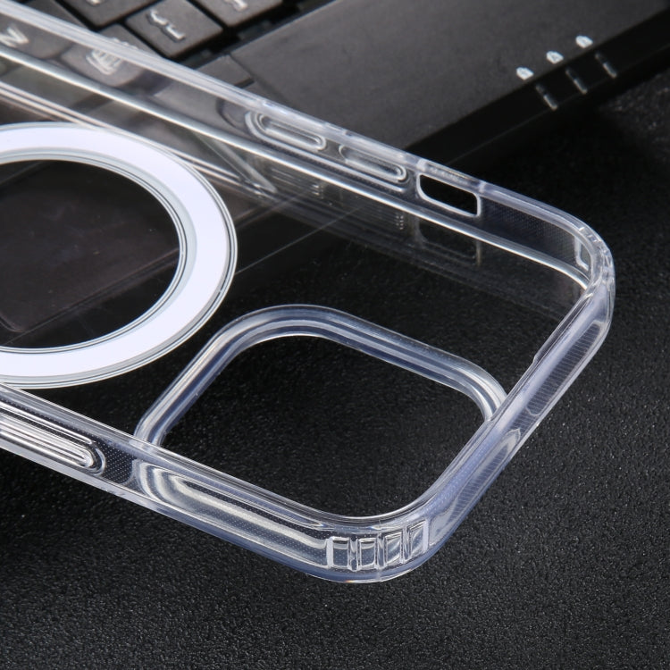 For iPhone 14 Plus GEBEI MagSafe Magnetic Transparent Phone Case - iPhone 14 Plus Cases by GEBEI | Online Shopping UK | buy2fix