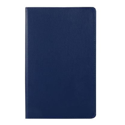 For Huawei Matepad SE 10.4 360 Degree Rotation Litchi Texture Tablet Leather Case(Dark Blue) - Huawei Cases by buy2fix | Online Shopping UK | buy2fix