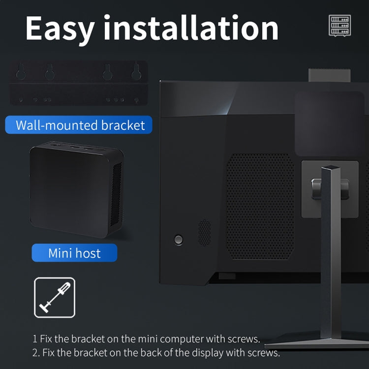 ZX03 Windows 11 Mini PC, Intel Alder Lake N95, Support Dual HDMI Output, Spec:8GB+1TB(EU Plug) -  by buy2fix | Online Shopping UK | buy2fix